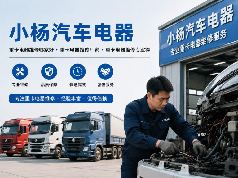 让胡路区为重卡运输提供电器维修方案